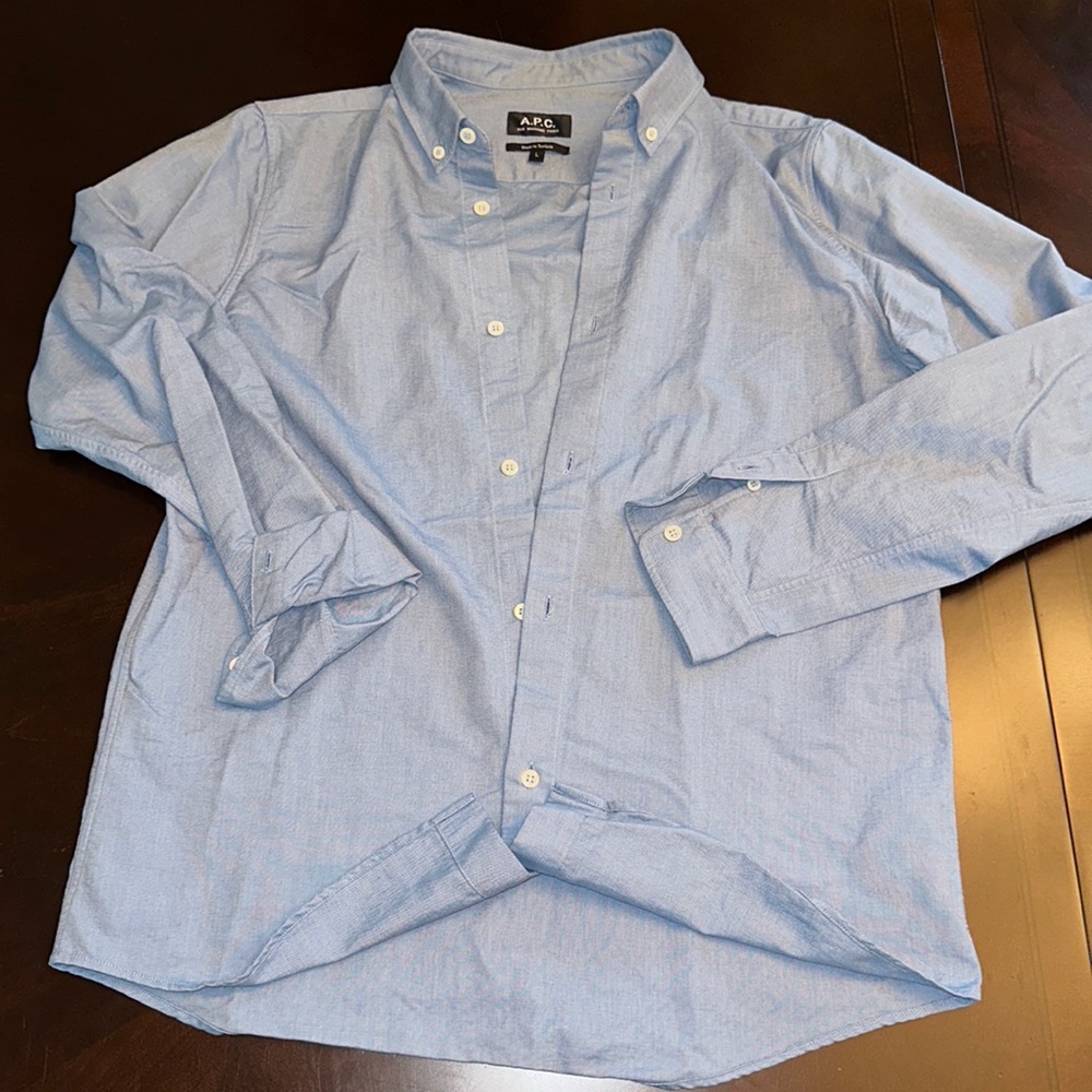 APC - Blue shirt